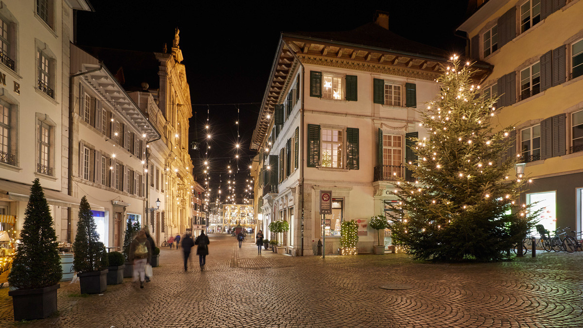 Weihnachten Solothurn, Weihnachtsbeleuchtung